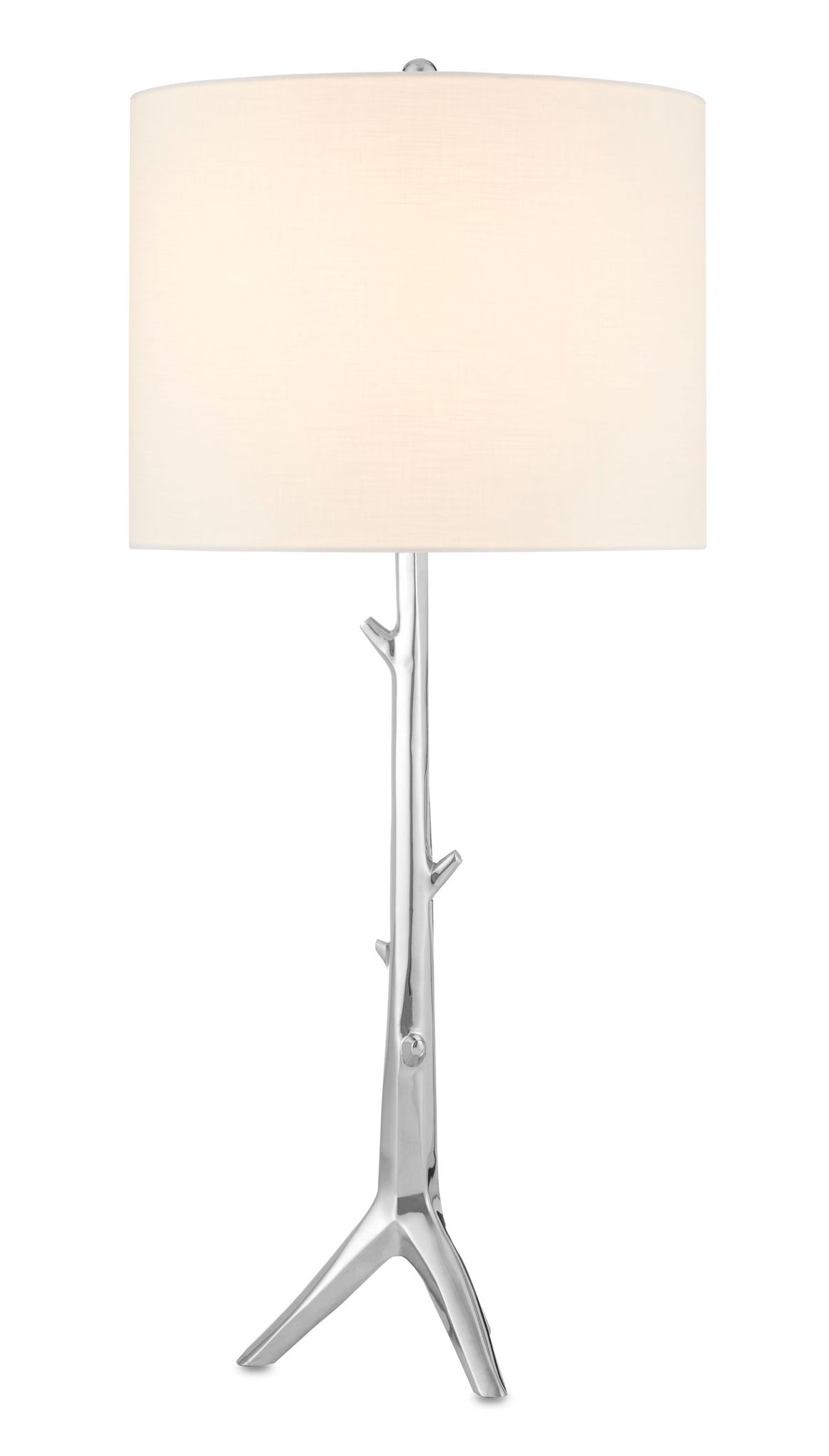 Currey and Company Andorra Table Lamp - Nickel