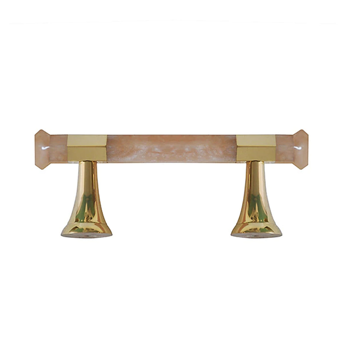 Worlds Away Lisbon Hardware - Pearl Champagne with Brass Detail