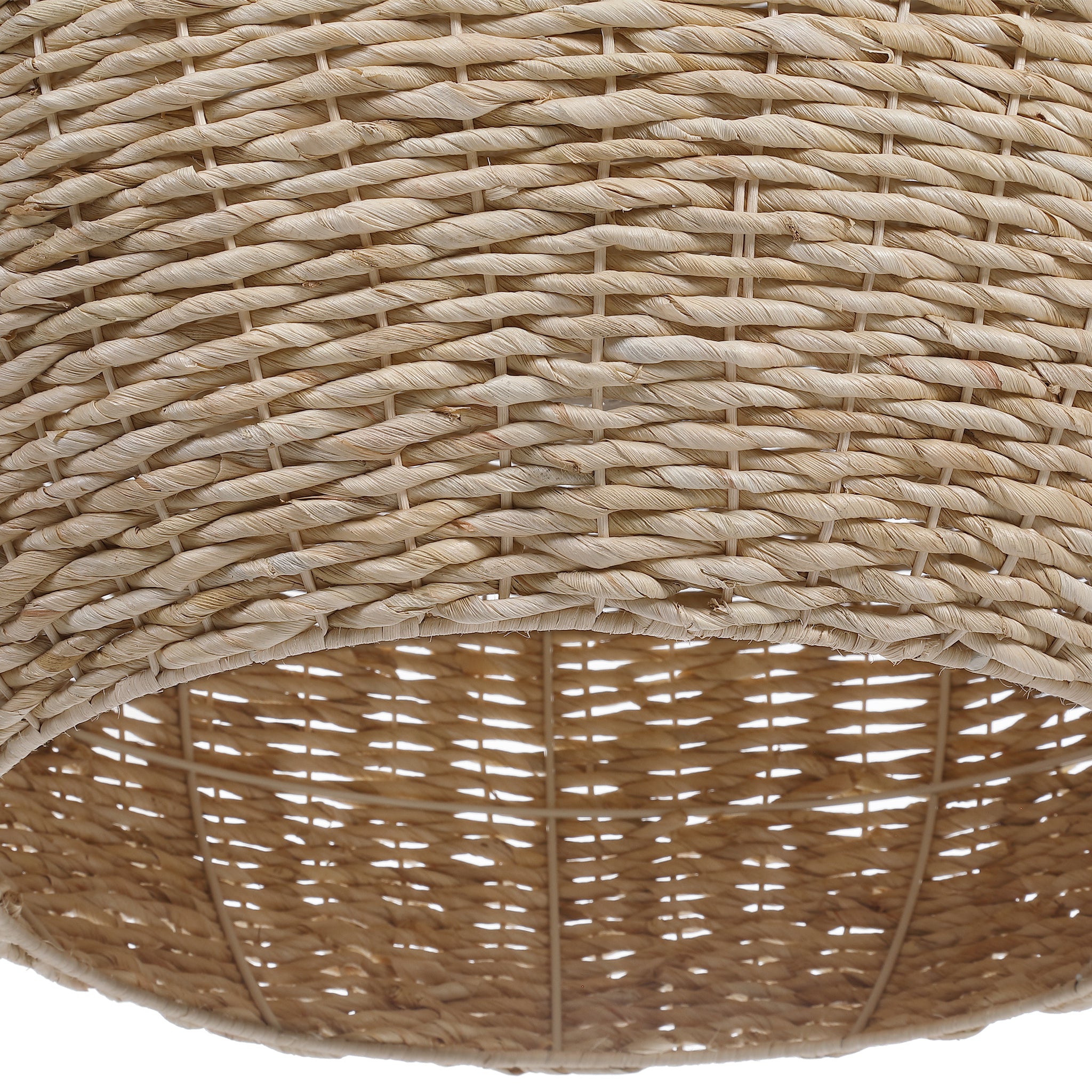 Uttermost Dome Pendant - Seagrass