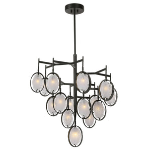 Uttermost Maxin 15 Light Large Bronze Chandelier