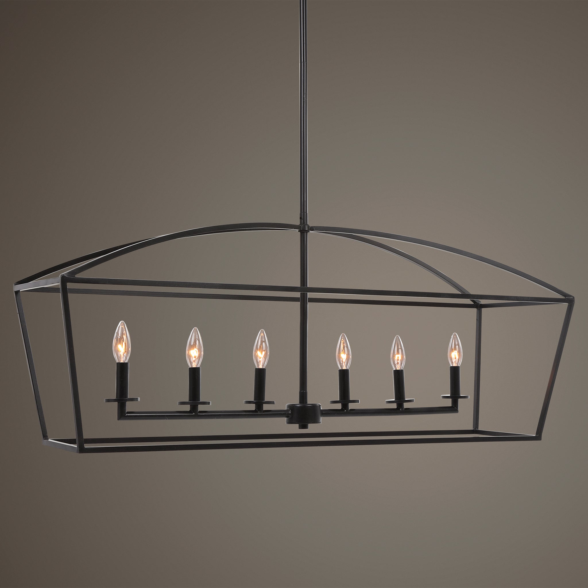 Clayton 6 Light Linear Chandelier