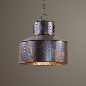Giaveno 1 Light Oxidized Bronze Pendant