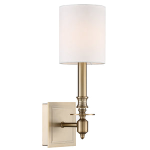 Lloyd 1 Light Aged Brass Wall Mount