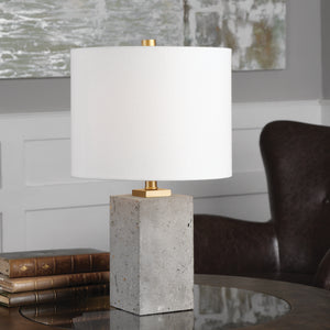 Drexel Concrete Block Lamp