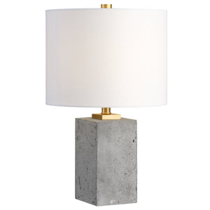 Drexel Concrete Block Lamp