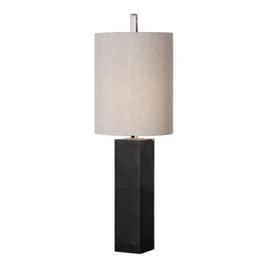 Delaney Marble Column Accent Lamp