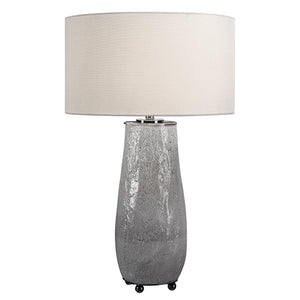 Balkana Aged Gray Table Lamp