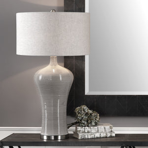 Dubrava Light Gray Table Lamp