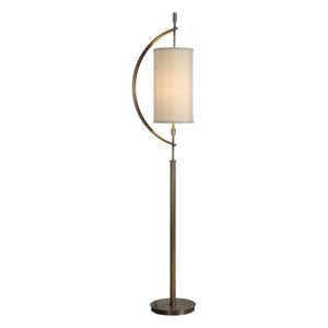 Balaour Antique Brass Floor Lamp