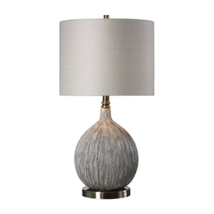 Hedera Textured Ivory Table Lamp
