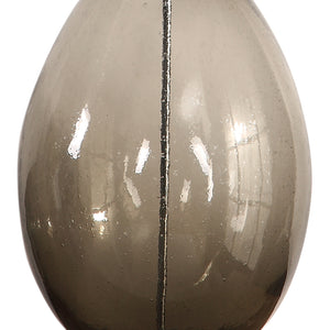 Saimara Charcoal Glass Lamp