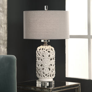 Dahlina Ceramic Table Lamp