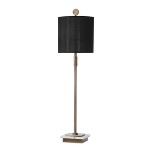 Volante Antique Brass Table Lamp