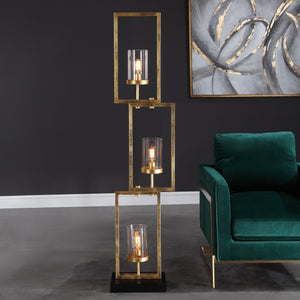 Cielo Staggered Rectangles Floor Lamp
