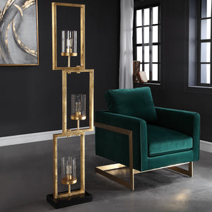 Cielo Staggered Rectangles Floor Lamp