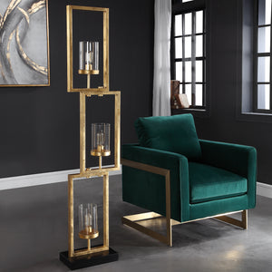 Cielo Staggered Rectangles Floor Lamp