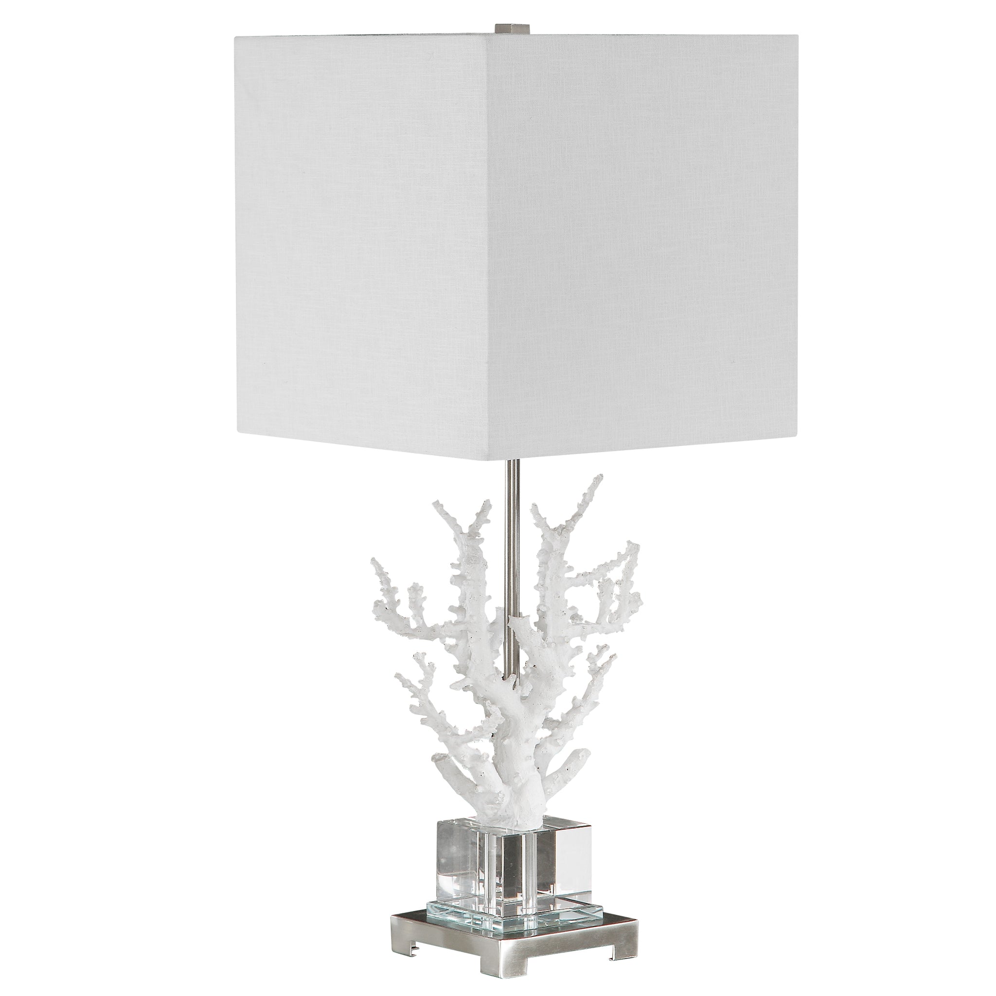 Corallo White Coral Table Lamp