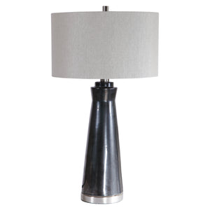 Arlan Dark Charcoal Table Lamp