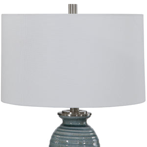 Zaila Light Blue Table Lamp