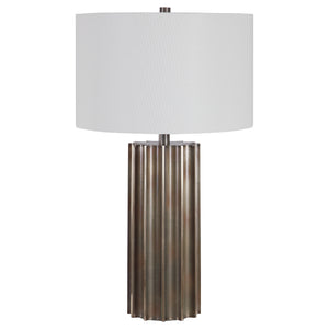 Khalio Gun Metal Table Lamp