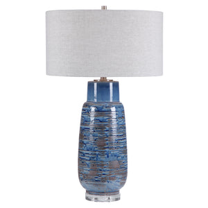 Magellan Blue Table Lamp
