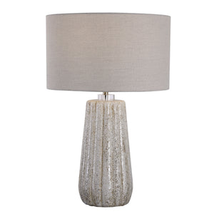 Pikes Stone-Ivory Table Lamp