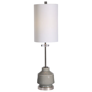 Porter Warm Gray Buffet Lamp