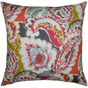 Lantana Floral Pillow