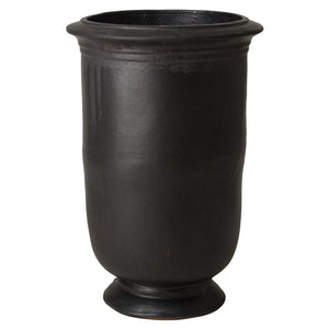 Large Cup Planter - Matte Black