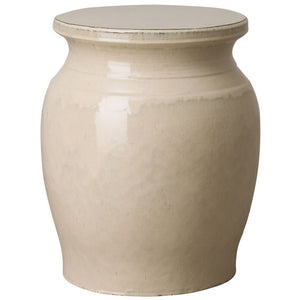 Large Koji Garden Stool – Cream