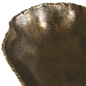 Lucky Coins Brass Wall Bowls, S/4 - Aluminum