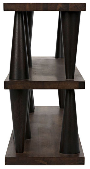 Mood Console - Ebony and Dark Walnut