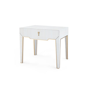 1-Drawer Side Table - Platinum | Madeline Collection | Villa & House