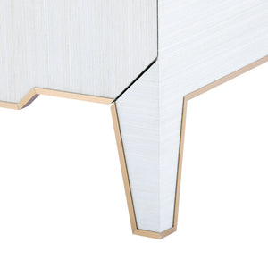 3-Drawer Side Table - Platinum | Madeline Collection | Villa & House