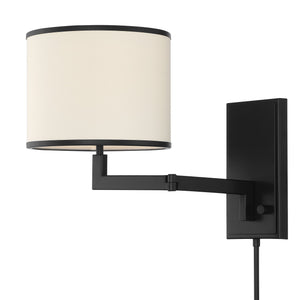 Madison 1 Light Matte Black Task Light