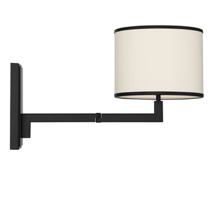Madison 1 Light Matte Black Task Light