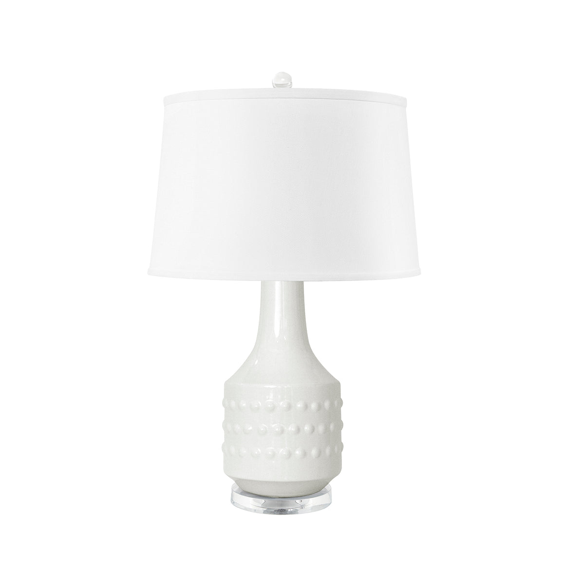Lamp (Base Only) in White | Mariah Collection | Villa & House