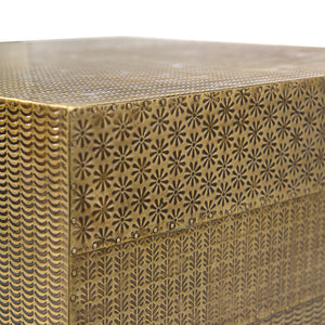 Side Table in Antique Brass | Majorel Collection | Villa & House