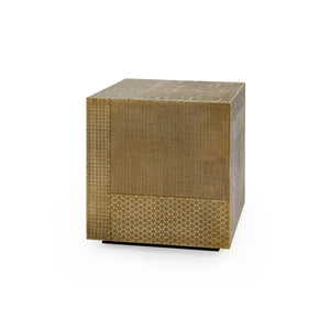 Side Table in Antique Brass | Majorel Collection | Villa & House