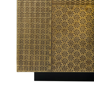 Side Table in Antique Brass | Majorel Collection | Villa & House