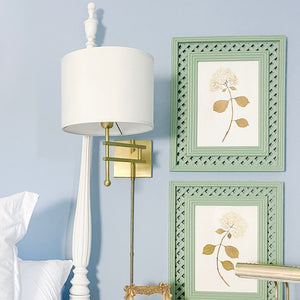 Marshall 1 Light Aged Brass Wall Mount