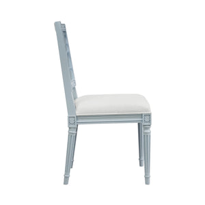 McKay Dining Chair in Matte Blue Lacquer