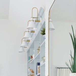 Medford 1 Light White Wall Mount