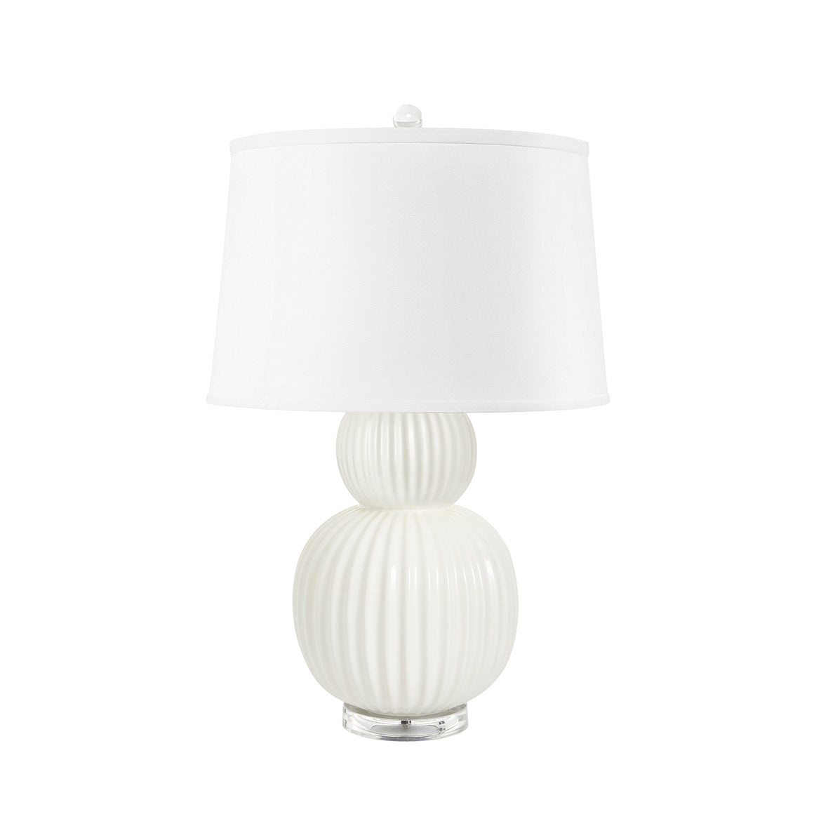 Lamp (Base Only) in White | Meridian Collection | Villa & House