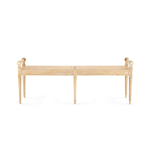Natural Cerused Oak Bench | Paris Collection | Villa & House