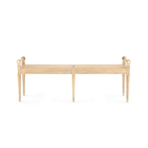 Natural Cerused Oak Bench | Paris Collection | Villa & House