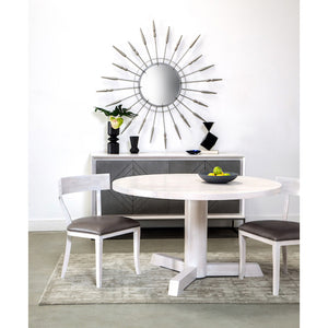 Edwin Round Dining Table - Available in 2 Sizes