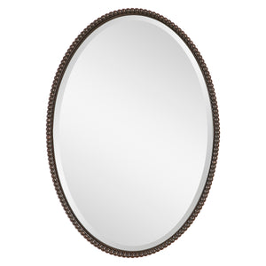 Sherise Bronze Oval Mirror