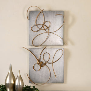 Harmony Metal Wall Art, S/2