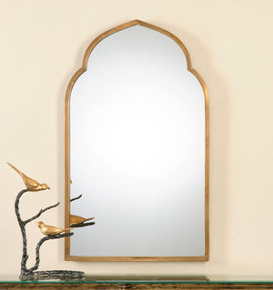 Kenitra Gold Arch Mirror